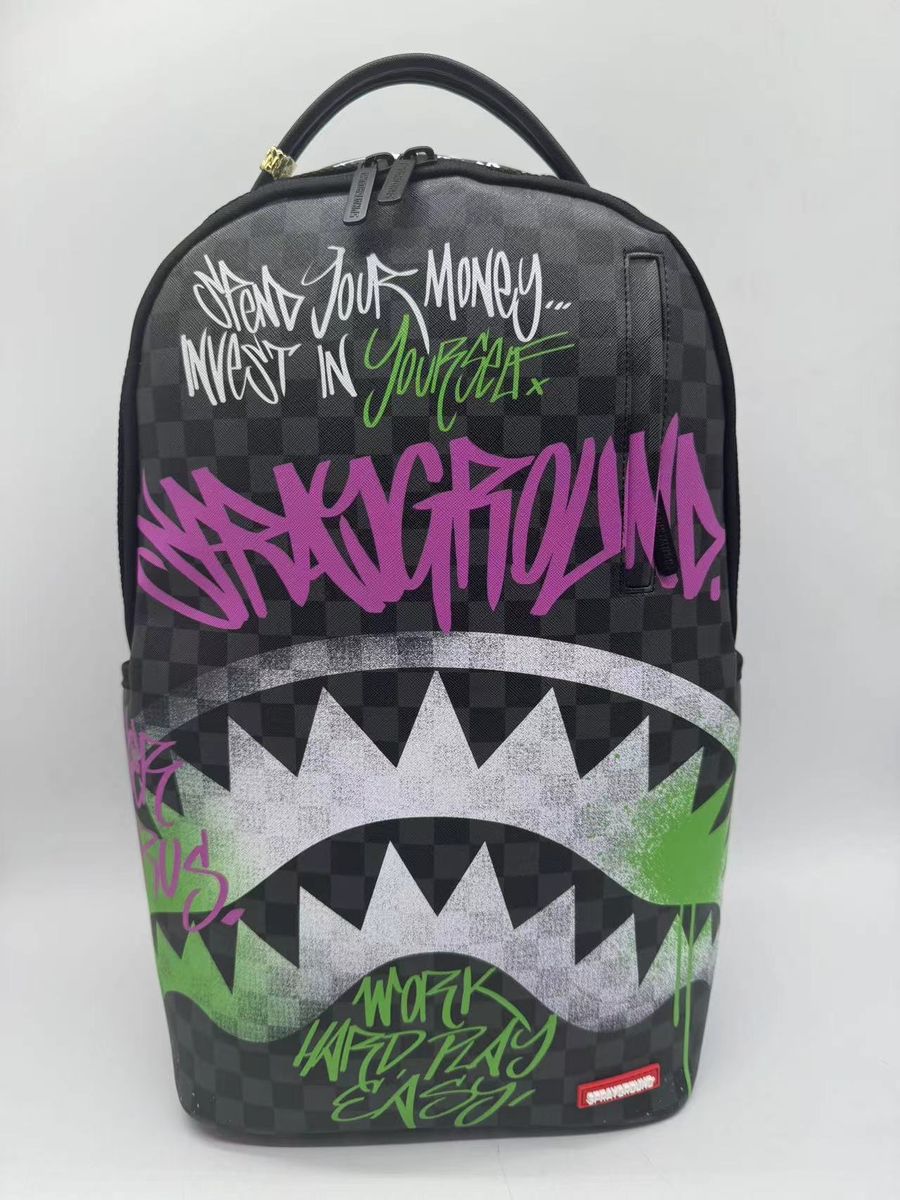 SprayGround SPRAY POETRY NEW VERSION DLXV BACKPACK (B7783)
