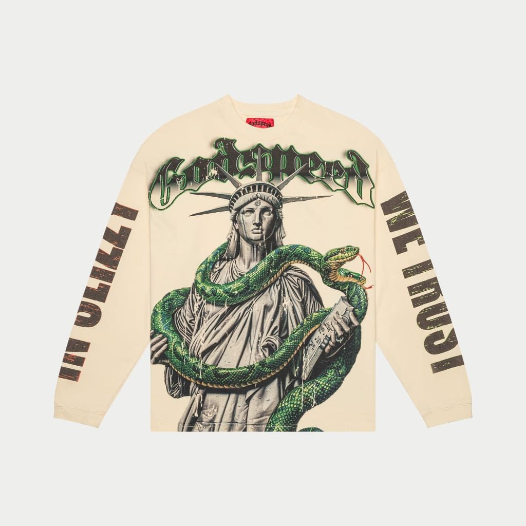 トップス Godspeed TOP5 SLYZZY L/S shirts t Godspeed Top 5 Slizzy LS (Bone) (Top-5-Slizzy-Ls-Bone) – Shop VIP Wear