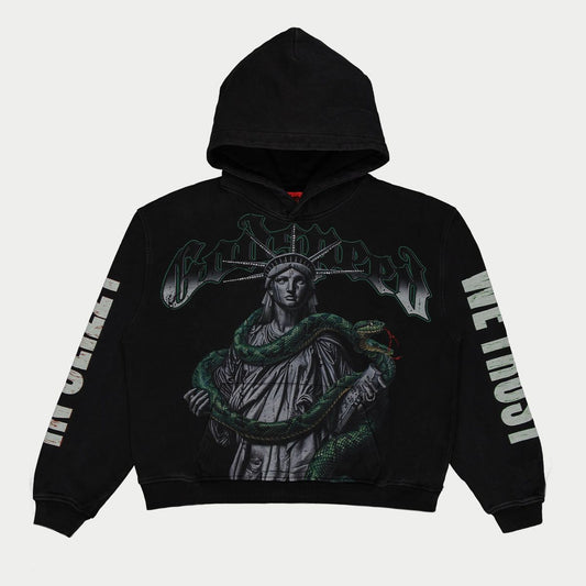 Godspeed Top 5 Slizzy VVS Hoodie (Black Wash) (Top-5-Slizzy-Vvs-Hoodie-Black-Wash)