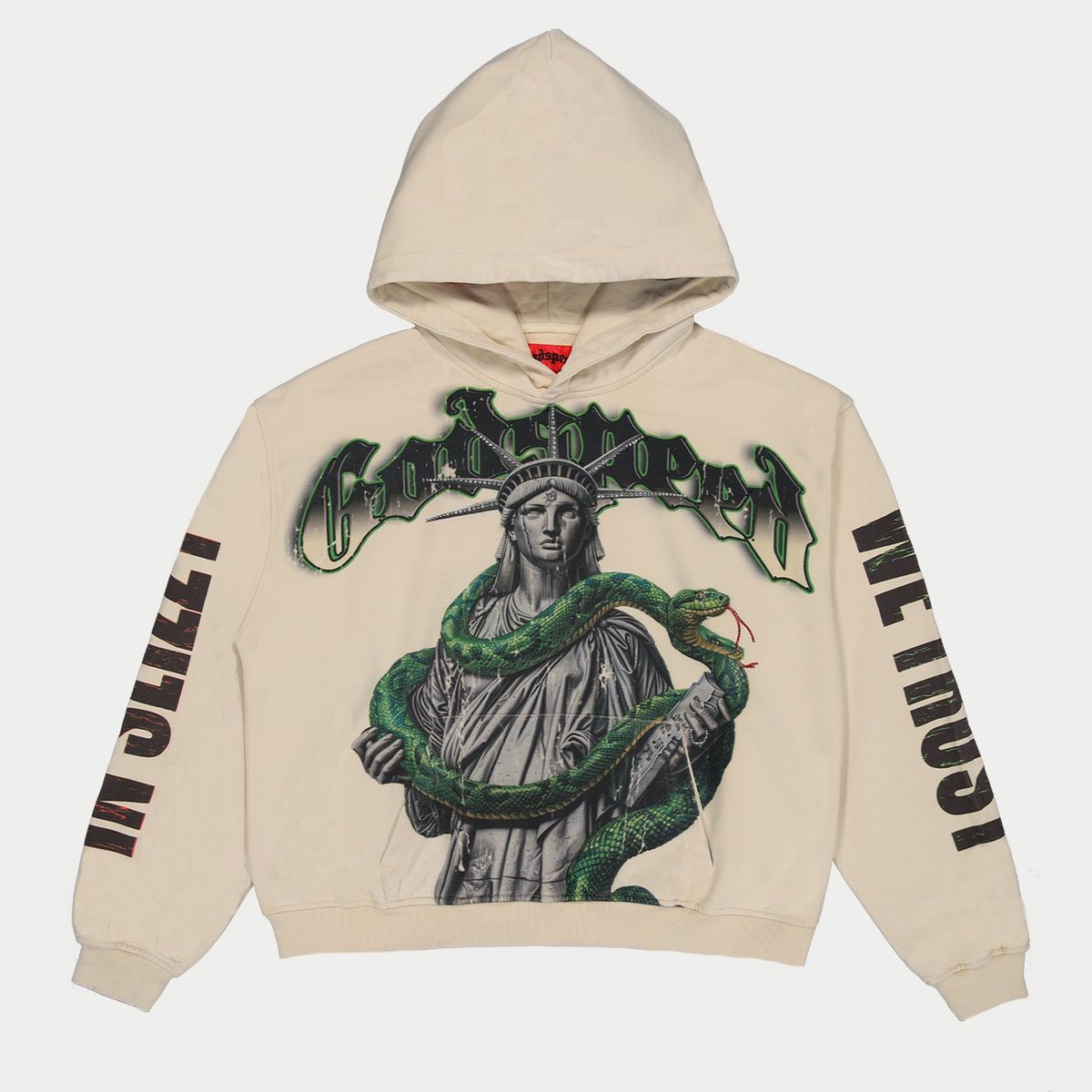 Godspeed  Top 5 Slizzy VVS Hoodie (Bone) (Top-5-Slizzy-Vvs-Hoodie-Bone)