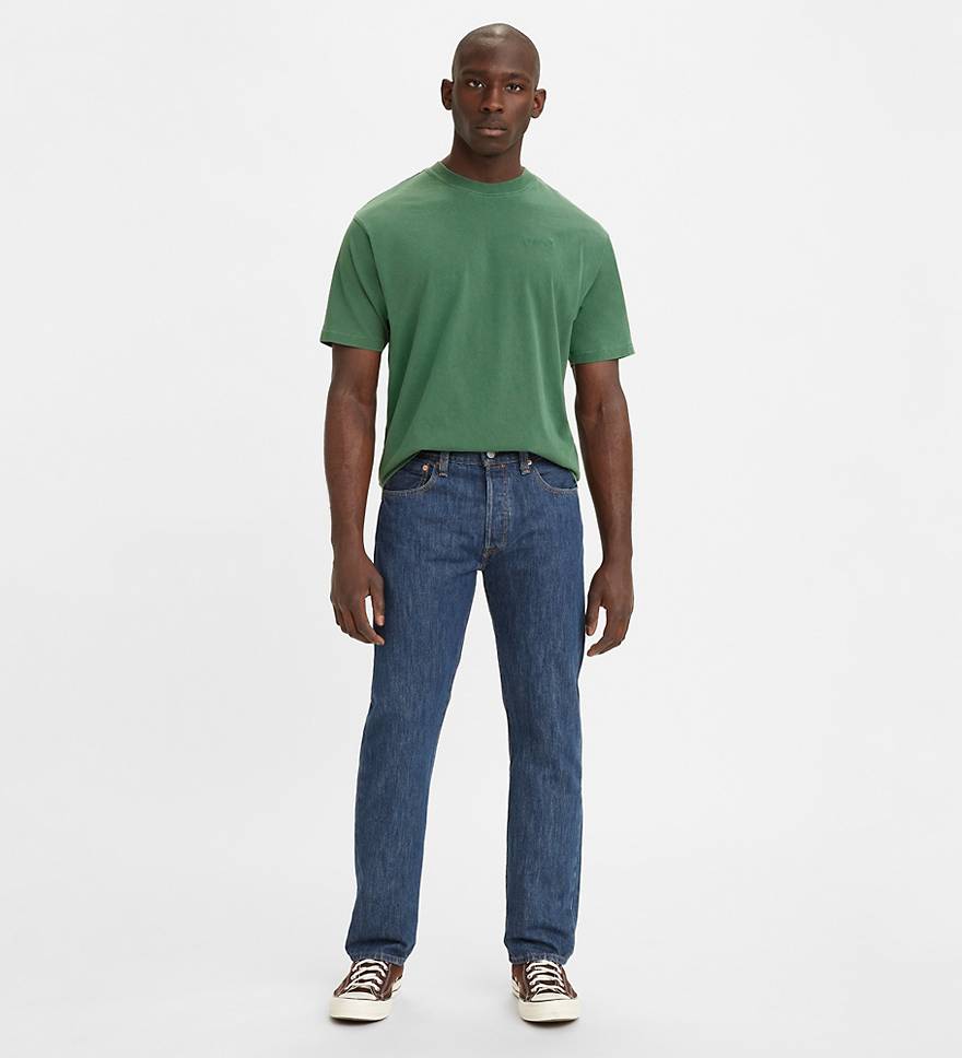 Levi's 501 Original Fit Men's Jeans - Dark Stone Wash