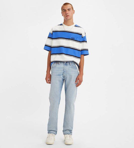 Levi's 501 Original Fit Men's Jeans, Stretch - Light Wash