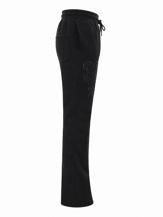 ROKU STUDIO MEN'S DETROIT FLARE STACKED JOGGERS
