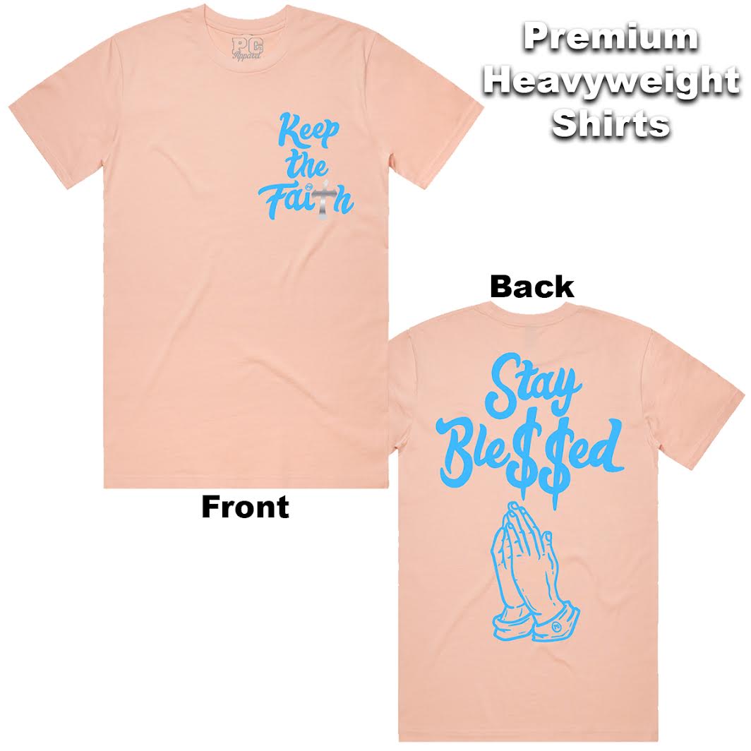 PLANET GRAPES KEEP THE FAITH -PALE PINK W CAROLINA