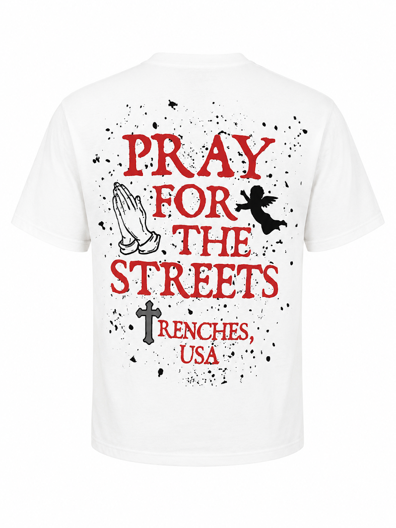 STREET DEPT PRAY FOR THE STREETS MEN'S T-SHIRT