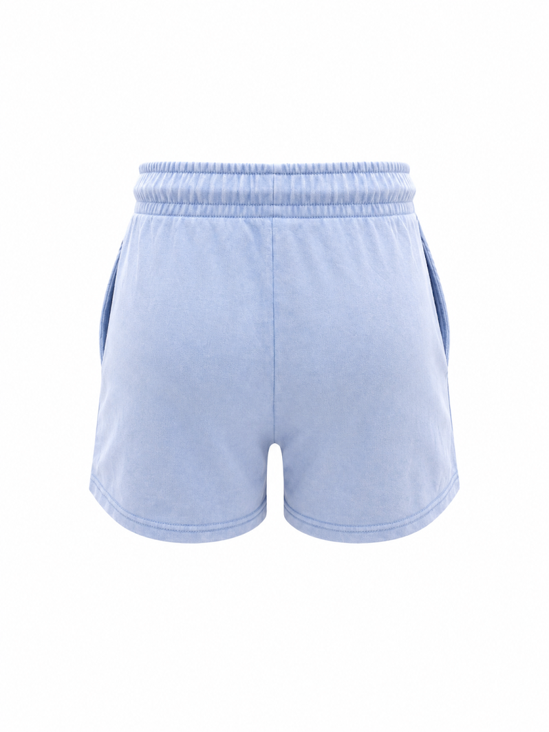 REDFOX WOMEN'S FRENCH TERRY SHORT W/RHINESTONE (PS3636)