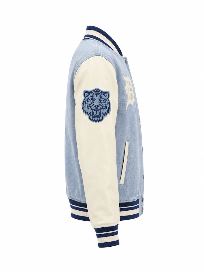 PRO STANDARD DETROIT TIGERS VARSITY BLUES VARSITY JACKET