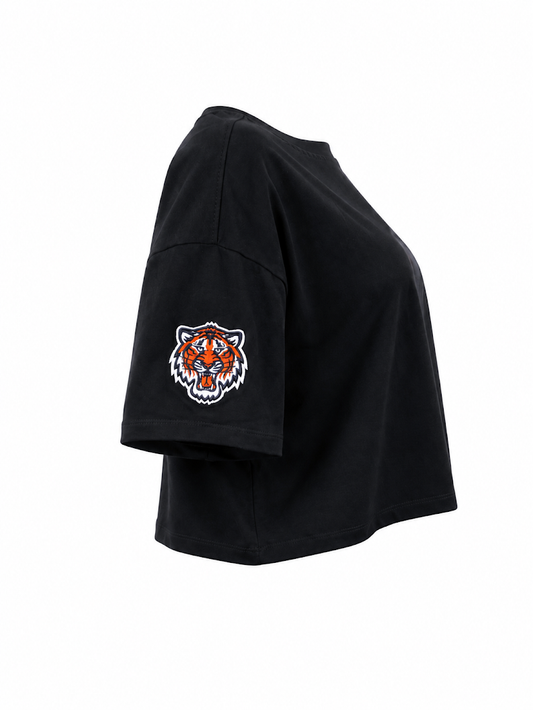 PRO STANDARD WOMEN'S DETROIT TIGERS CLASSIC CHENILLE BOXY T-SHIRT (LDTA315929)