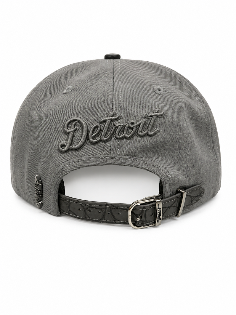PRO STANDARD COOL GRAY DETROIT TIGERS STRAPBACK CAP