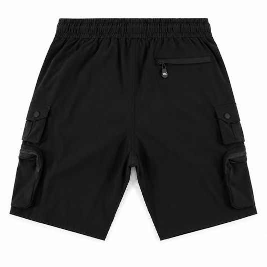 M633 MAKOBI COLTON NYLON SPANDEX CARGO SHORTS