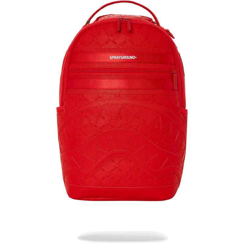 SprayGround Deniro Red DLXSVF Back Pack Shop VIP Wear