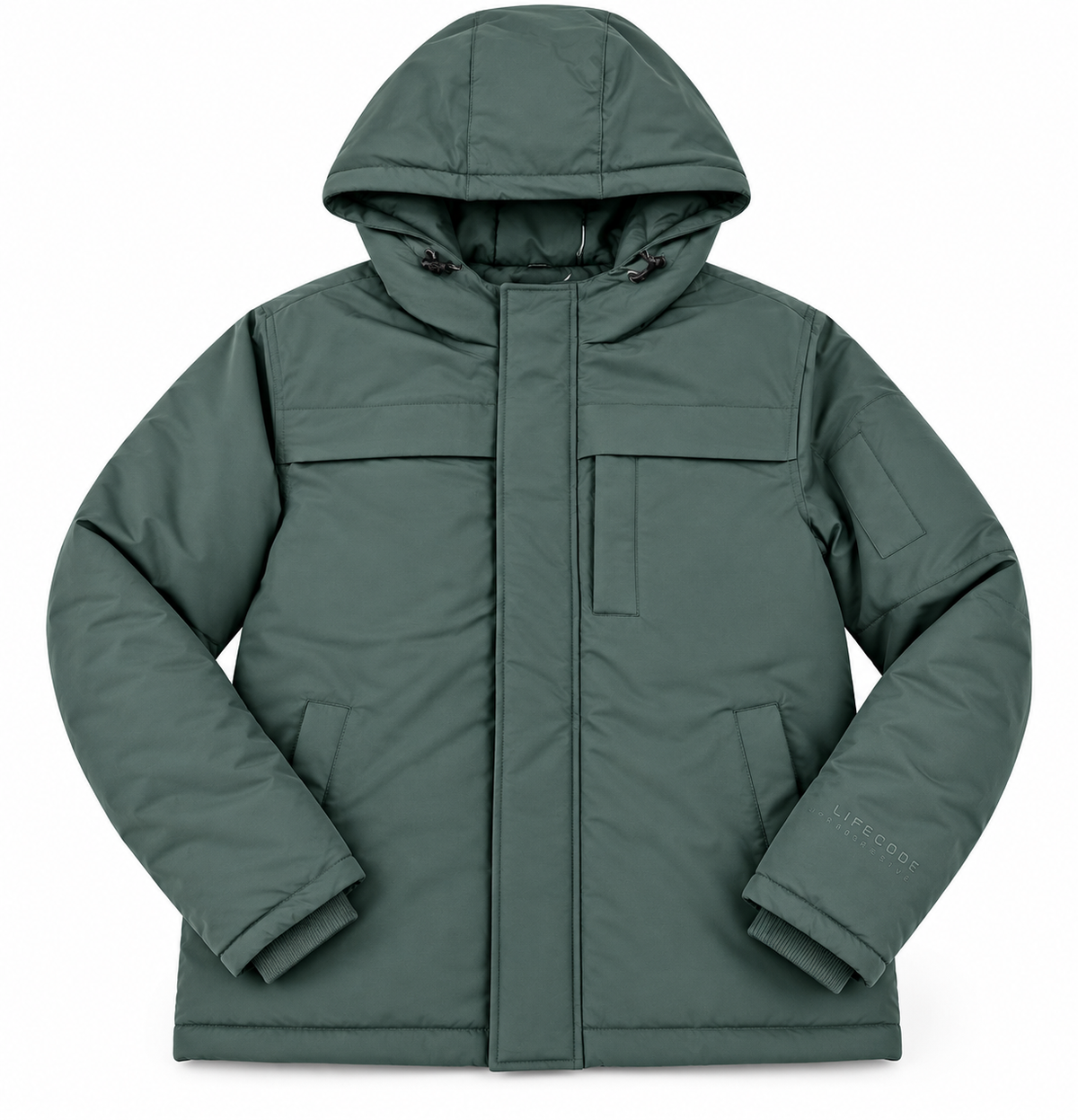 COPPER RIVET PUFF JACKET