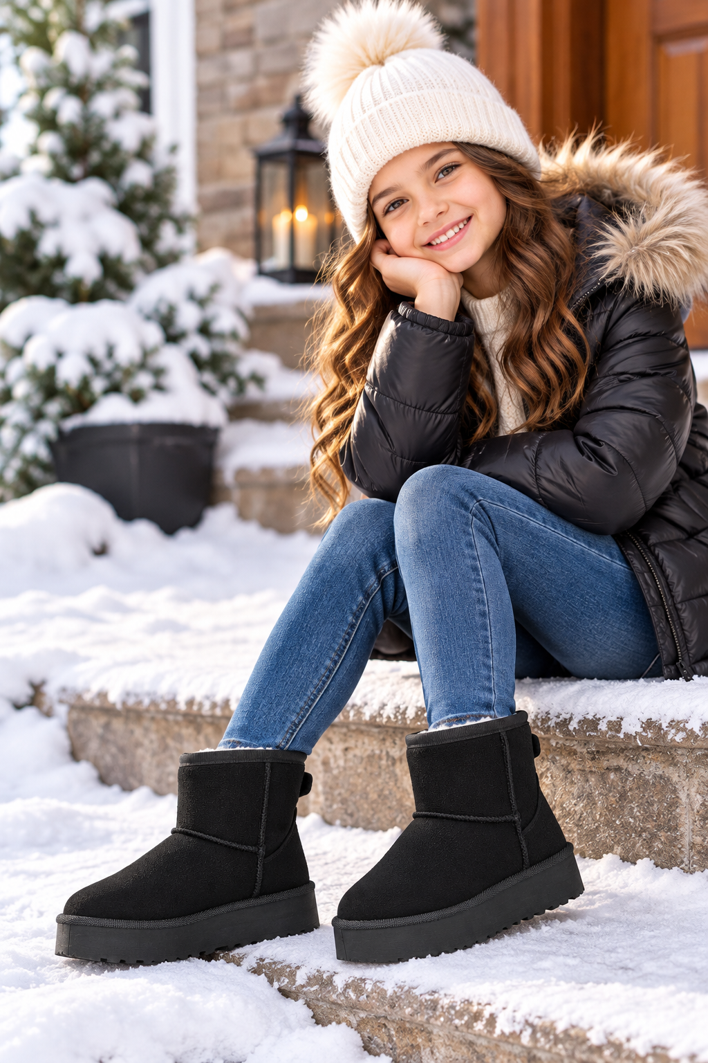 FOREVER LINK KIDS BOOTS (SOLID-9K)