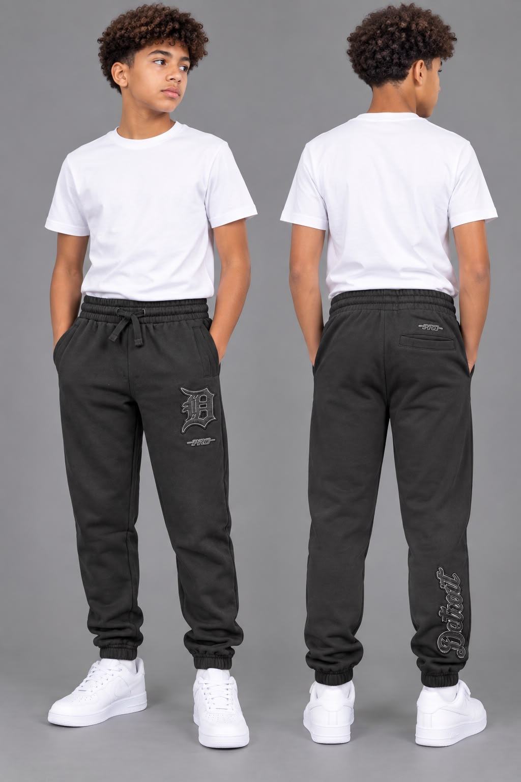 PRO STANDARD PRO STANDARD DETROIT TIGERS KIDS FLC SWEATPANTS (LDTB4314963)