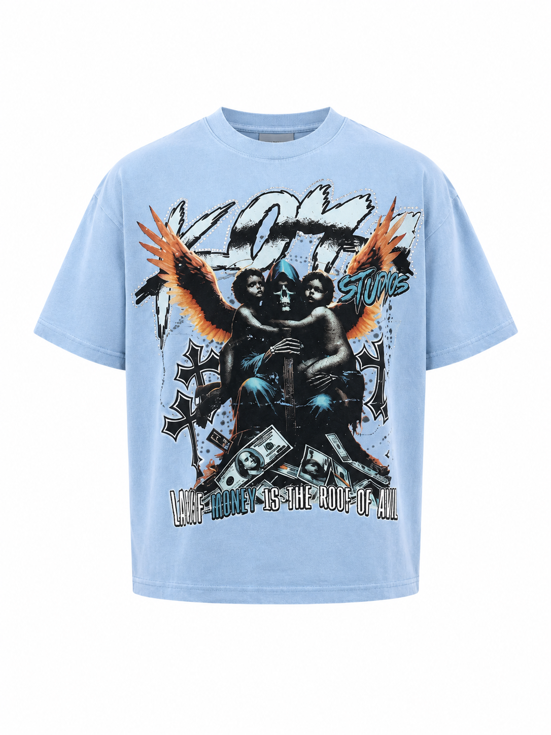 KOYA MEN'S LACK OF MONEY BOXY TEE