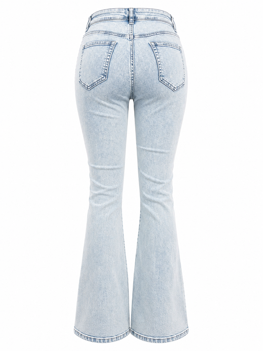 REDFOX WOMEN STACKED JEANS W/MULTI POCKETS (PA1526)