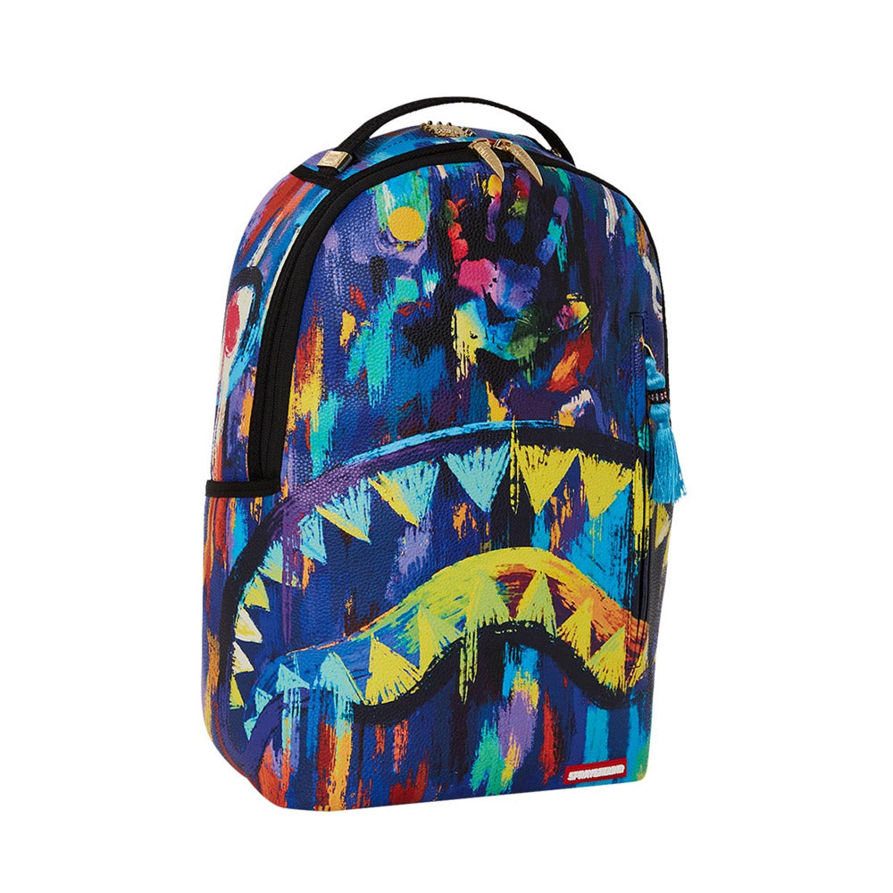 SprayGround - AI Adam And Eve Paint DLXS Back Pack