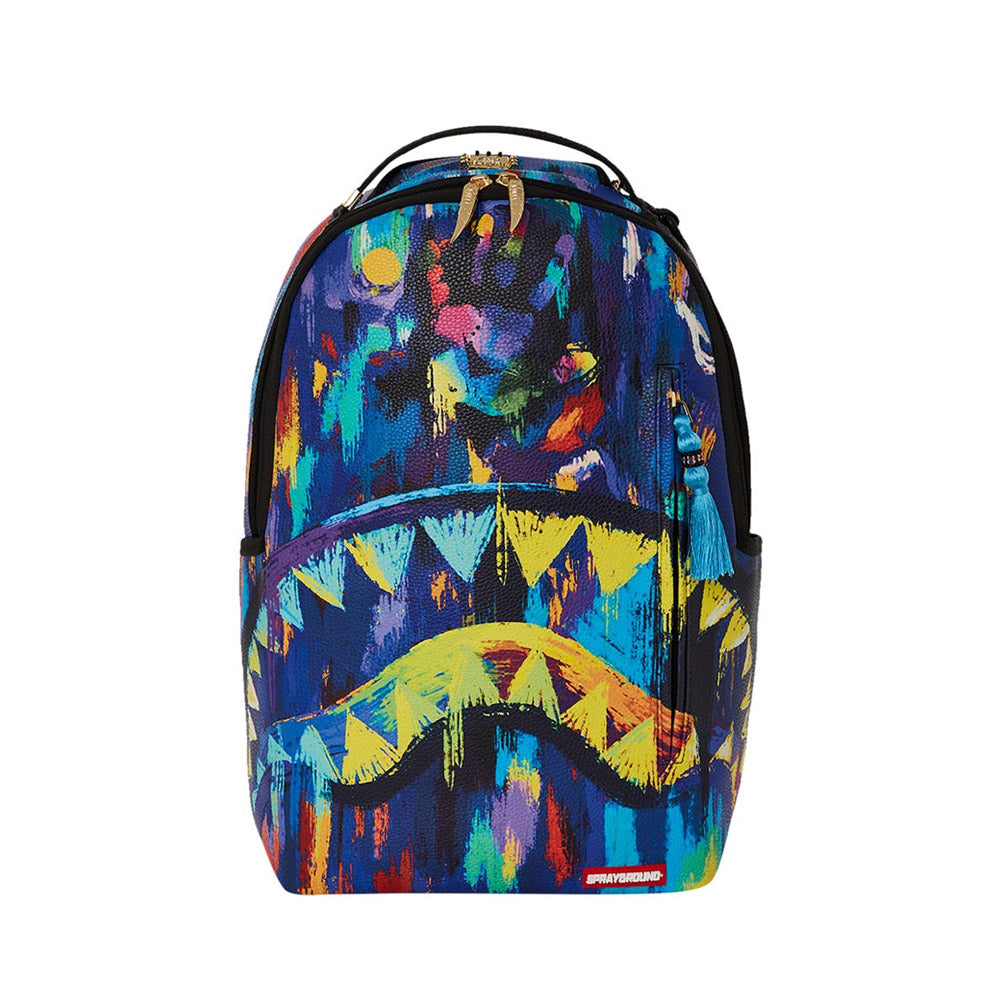 SprayGround - AI Adam And Eve Paint DLXS Back Pack