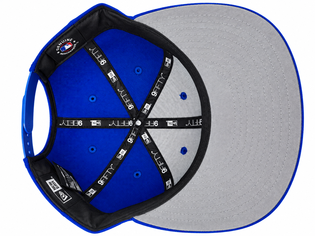 NEW ERA DETROIT TIGERS ROYAL/WHITE 9FIFTY SNAPBACK CAP