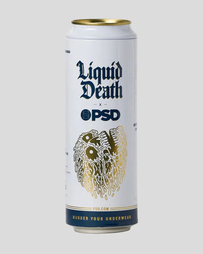 PSD UNDERWEAR MEN'S "LIQUID DEATH" - CAN BOXER