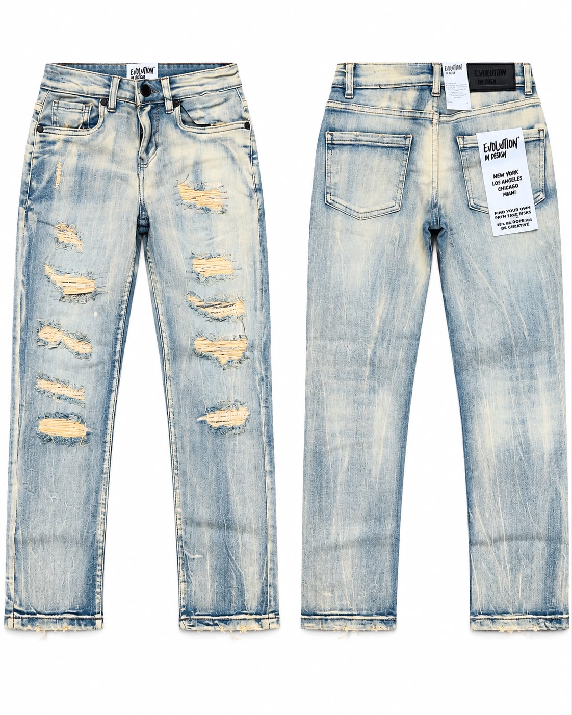 EVOLUTION KID'S ELITE RELAXED STRAIGHT DENIM PANT