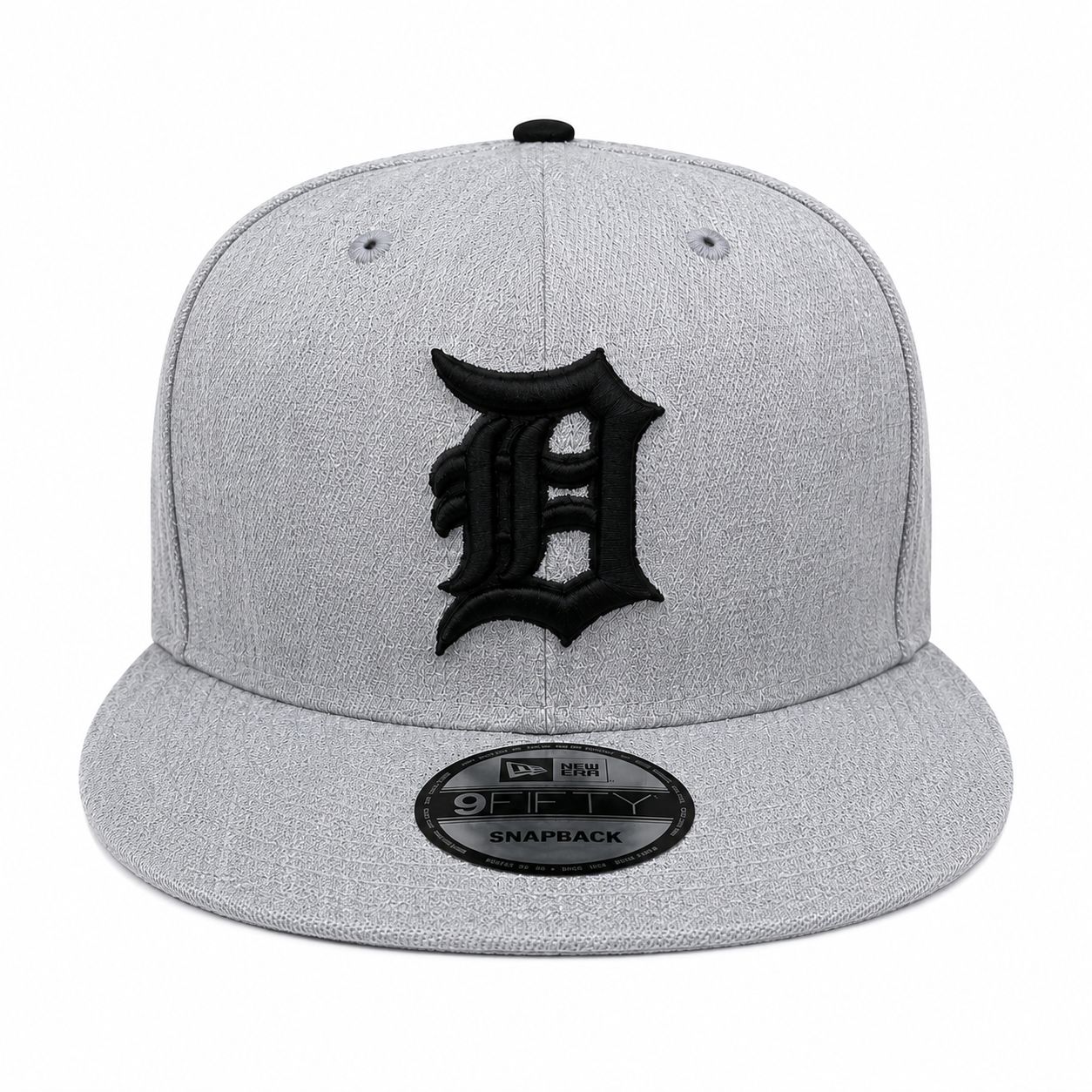 NEW ERA DETROIT TIGERS GRAY/BLACK 9FIFTY SNAPBACK CAP