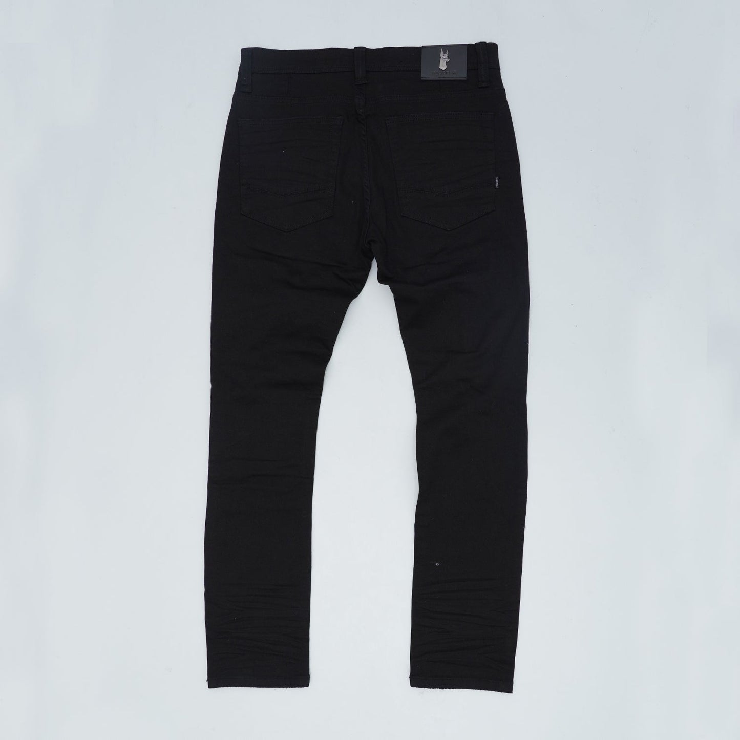 M1944 Makobi Pipa Shredded Jeans - Black/Black