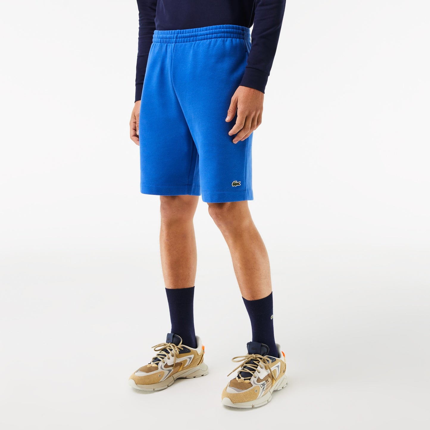 Lacoste Men's Organic Brushed Cotton Fleece Shorts