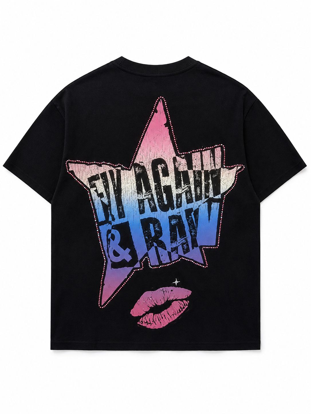 ROKU STUDIO MEN FLY AGIAN DROP SHOULDER TEE