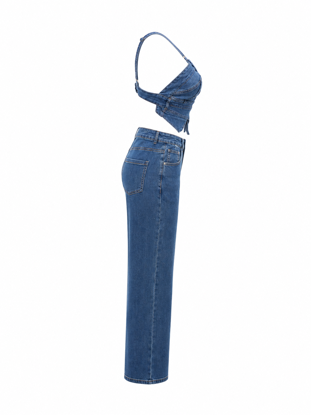 HOT & DELICIOUS WOMEN'S MAIN CHARACTER DENIM SET