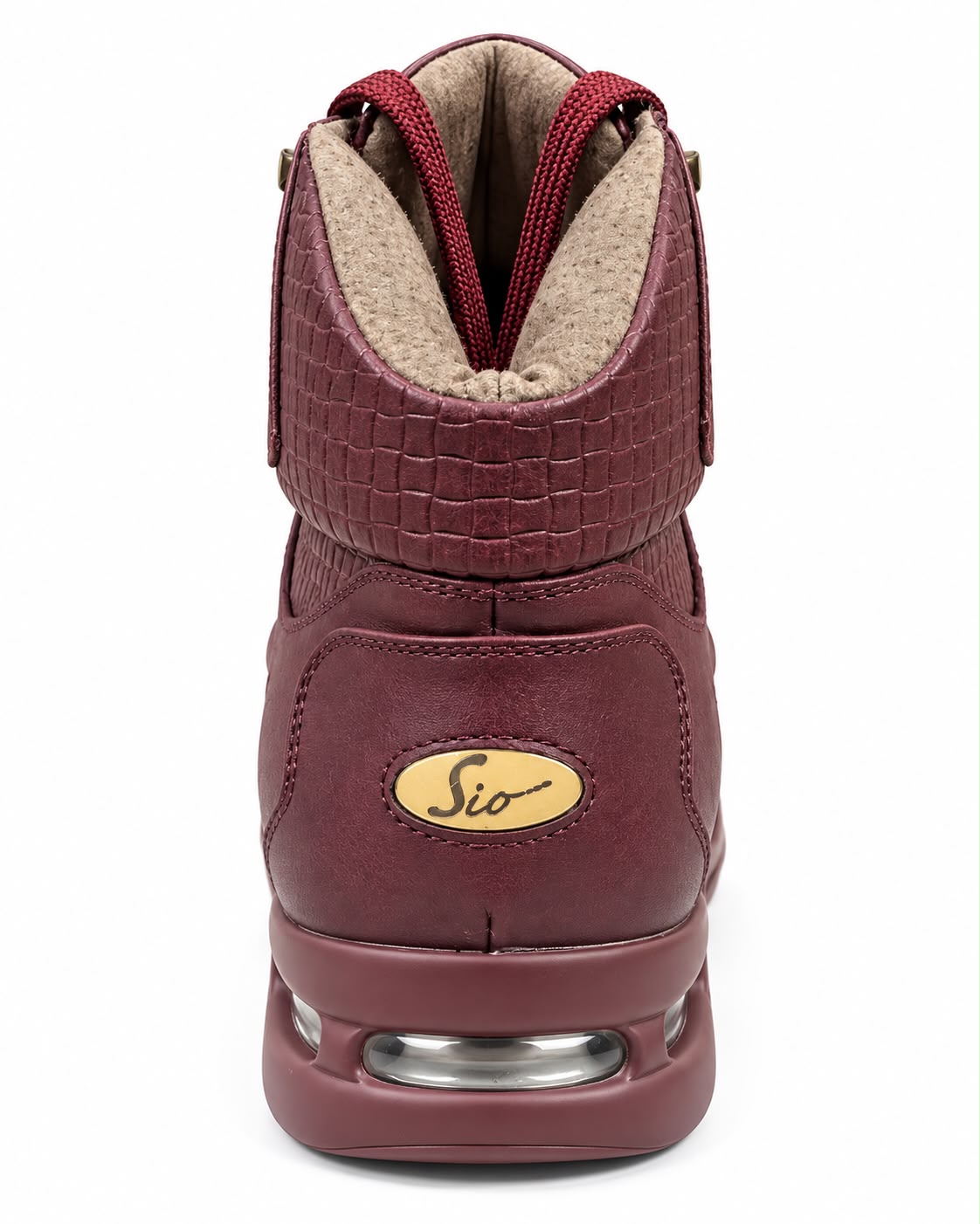SIO EMBOSSED HIGH TOP SNEAKERS (DARYN)