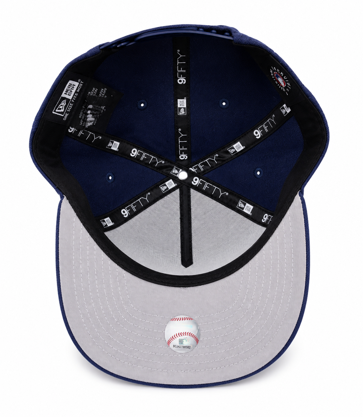 NEW ERA DETROIT TIGERS LIGHT GRAY 9FIFTY A-FRAME SNAPBACK CAP