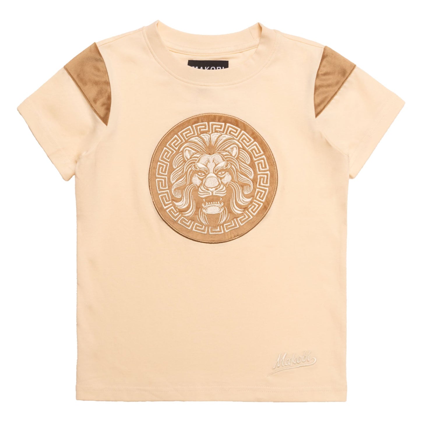 B103 Makobi Kids Leone Tee - Natural