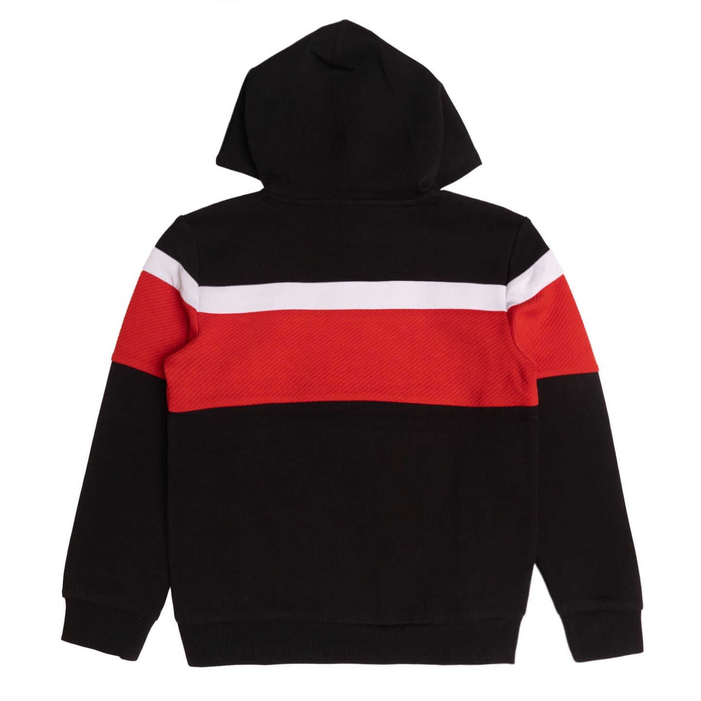 B5941 Makobi Kids Monogram Hoodie - Black