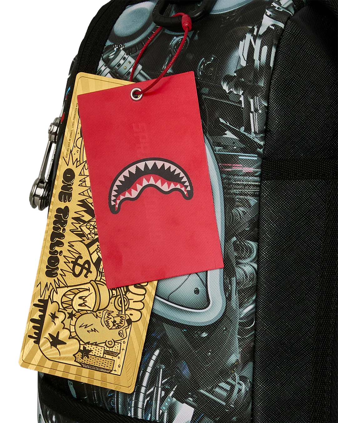 SPRAYGROUND UNISEX FULL CYBERSHARK BACKPACK (B8566)