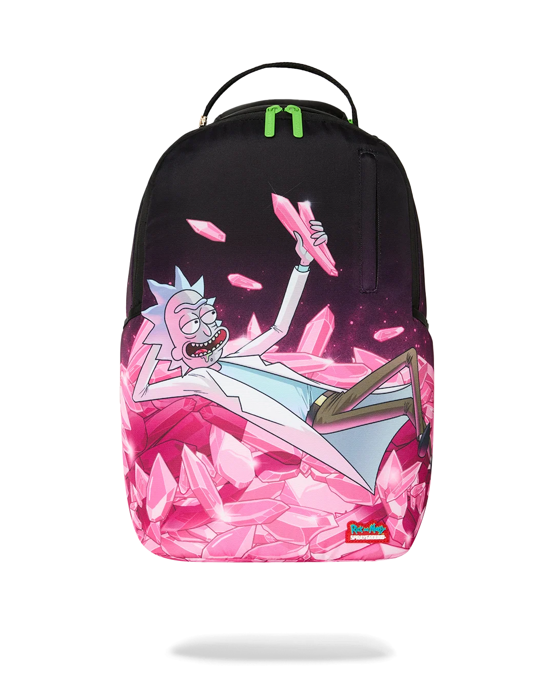 SPRAYGROUND RICK AND MORTY -KALAXIAN CRYSTAL SHARK BACKPACK (B9083)