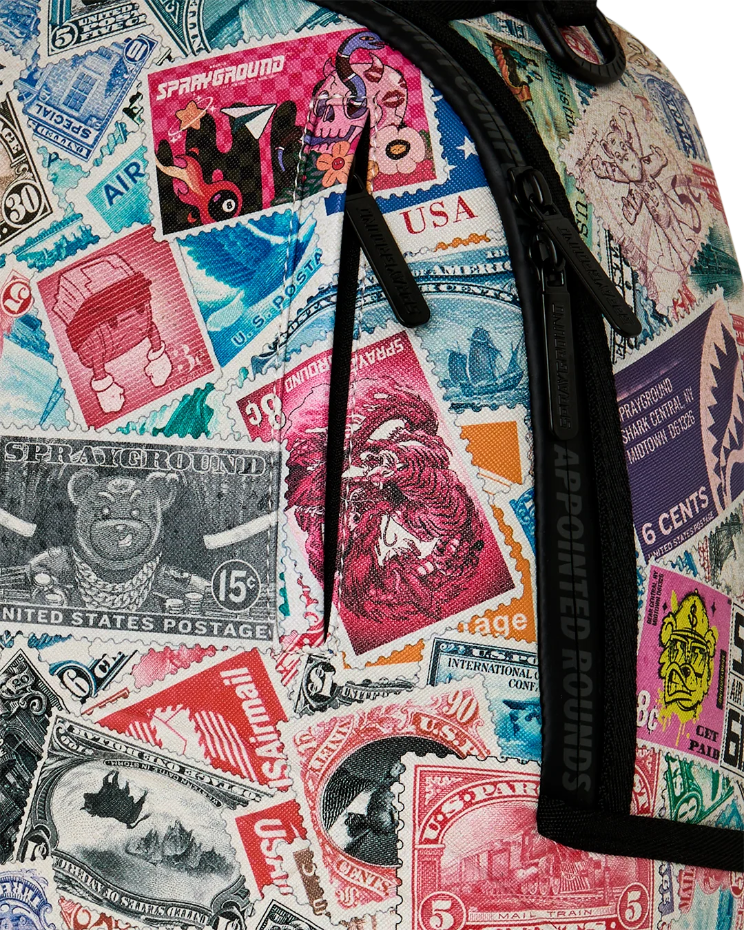 SPRAYGROUND USPS STAMP STAMPEDE DLXSV BACKPACK (B9295)