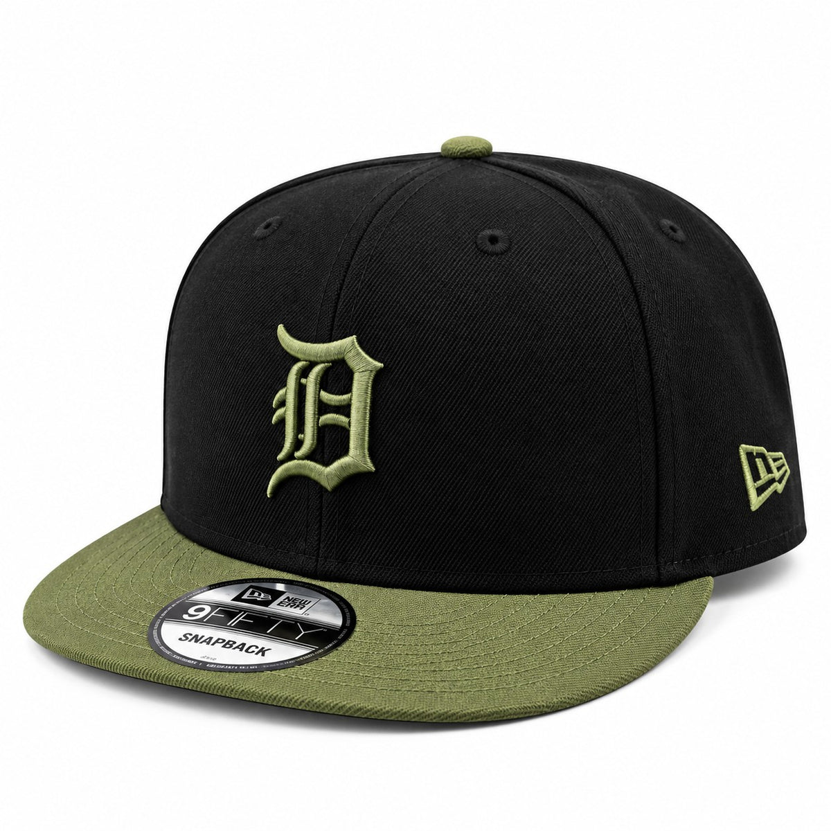 NEW ERA DETROIT TIGERS BLK/OLIVE 9FIFTY SNAPBACK CAP