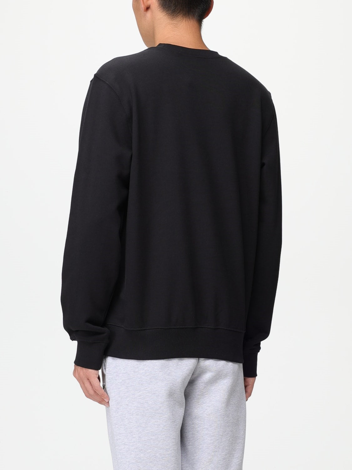 Lacoste - Men's Classic Fit Cotton Fleece Sweatshirt - Black