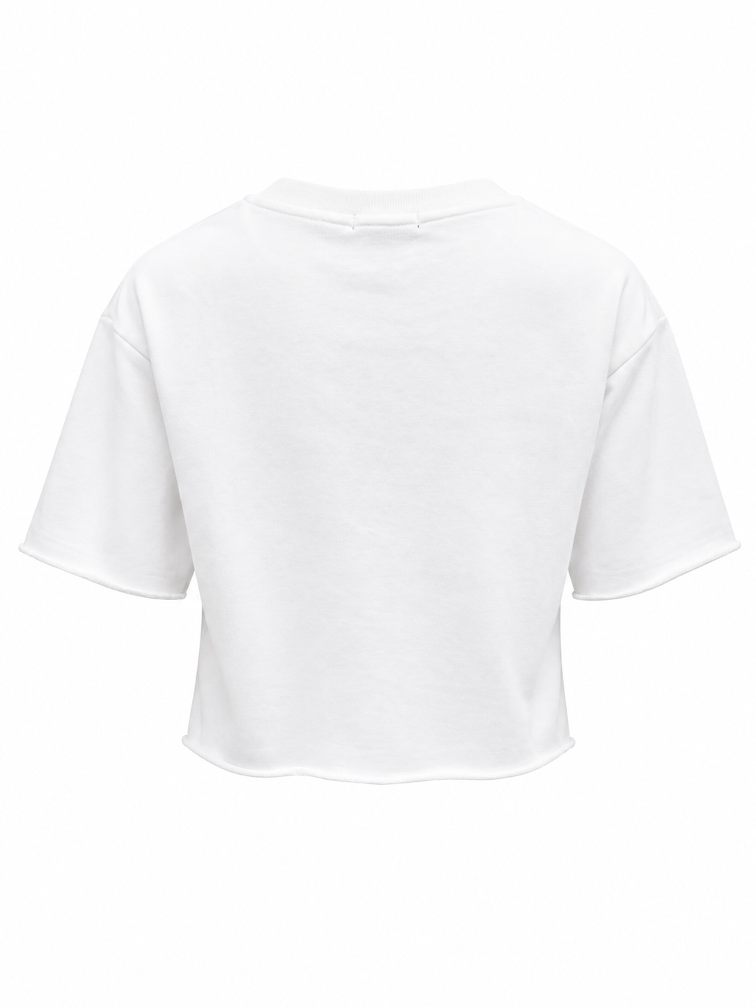 REDFOX WOMEN'S "JUST TRUST" FRENCH TERRY CROP TEE