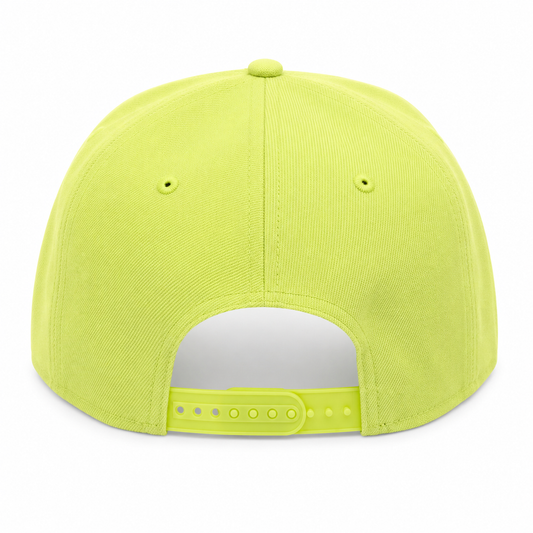 NEW ERA DETROIT TIGERS LIGHT NEON YELLOW 9FIFTY A-FRAME SNAPBACK CAP