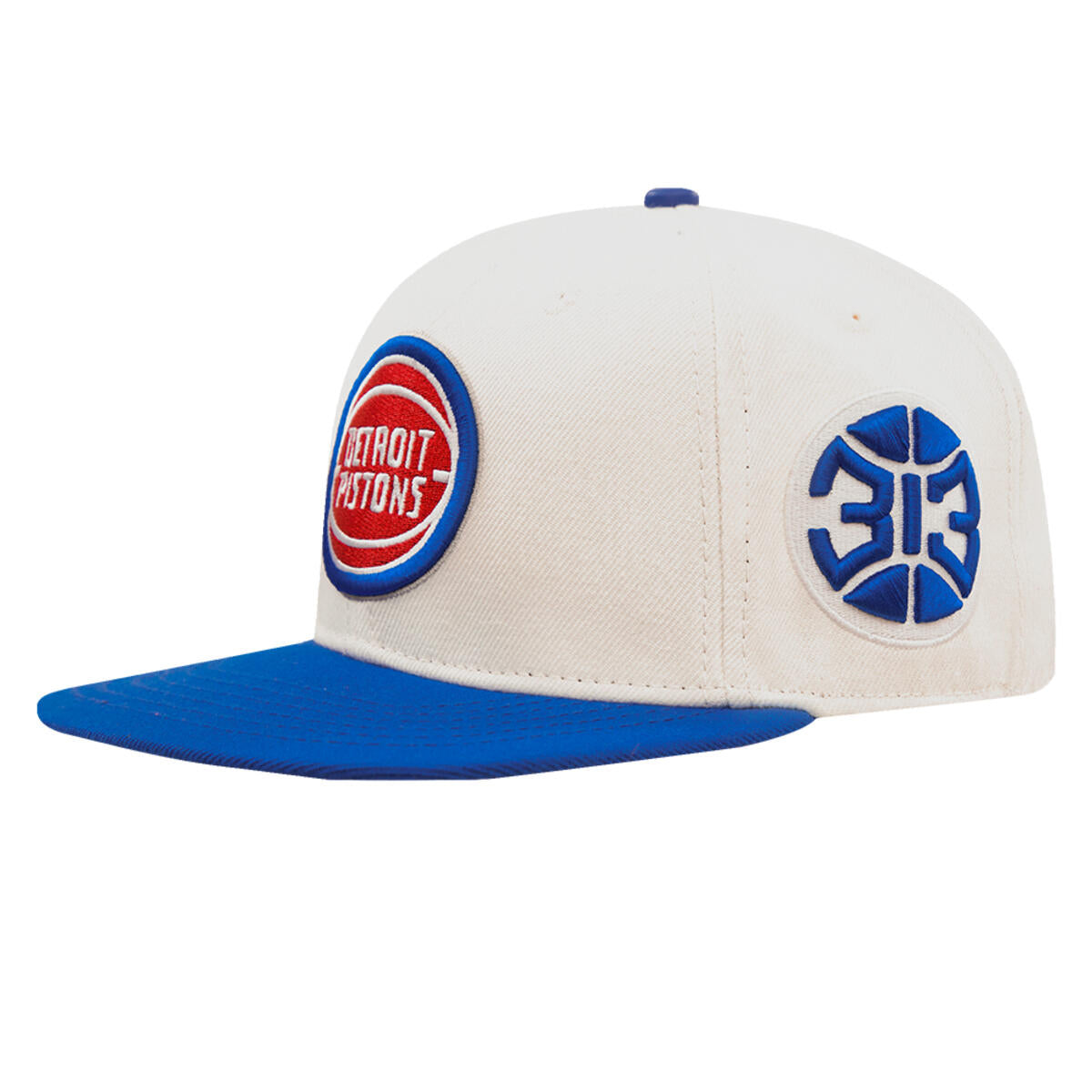 Pro Standard - Detroit Pistons Retro Classic Primary Logo Wool Snapback Hat