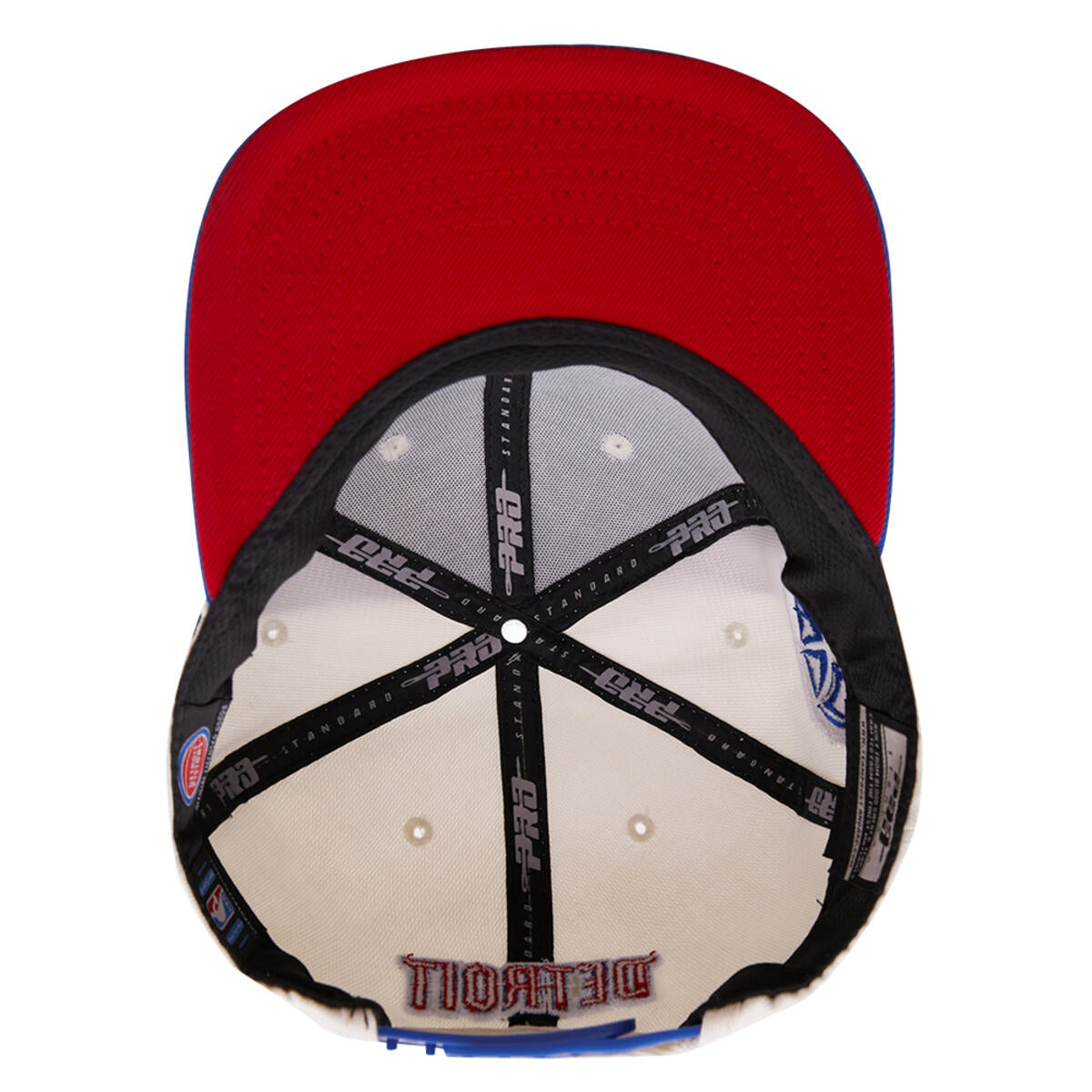 Pro Standard - Detroit Pistons Retro Classic Primary Logo Wool Snapback Hat