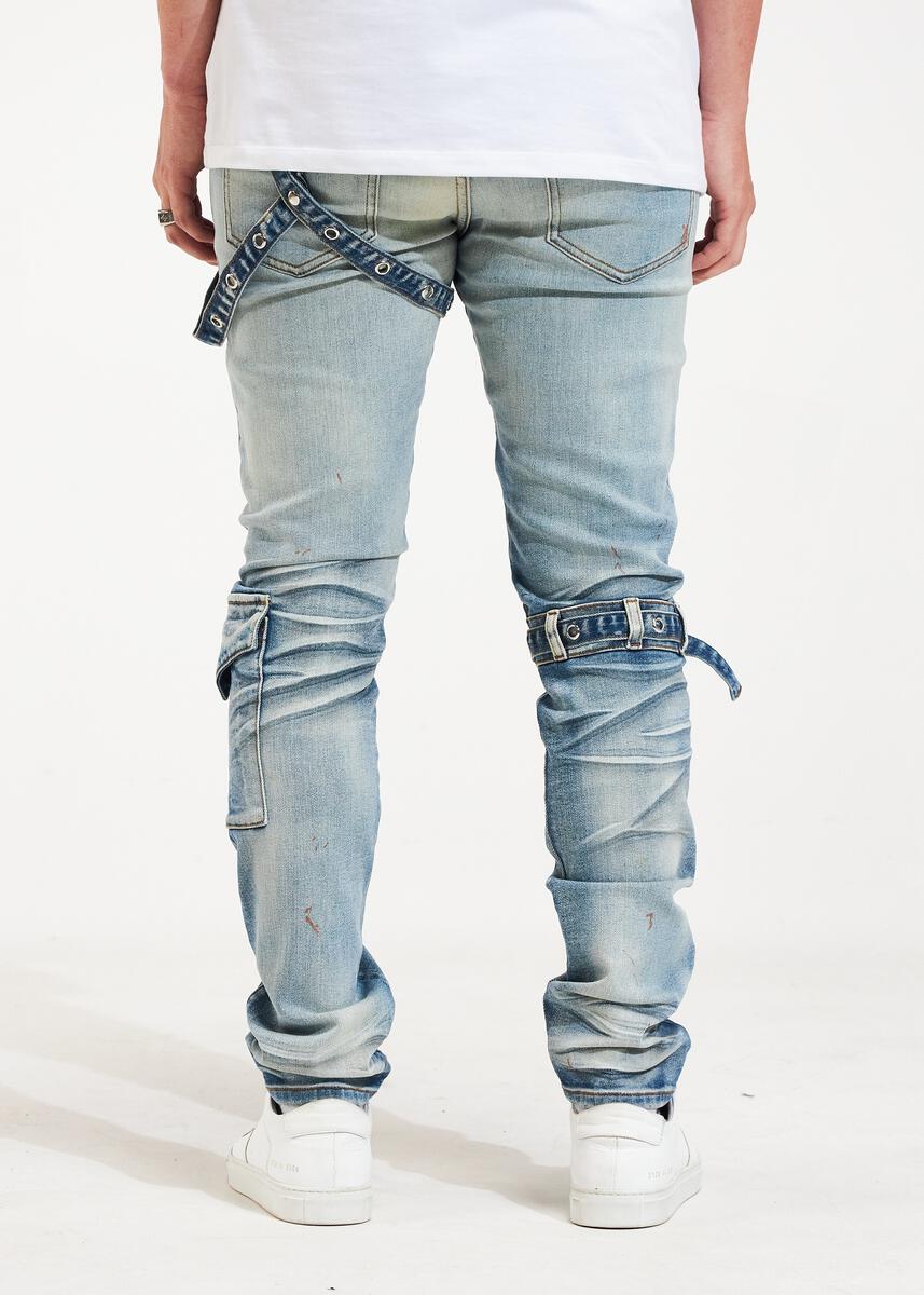 Embellish - Topi Denim - Light Blue