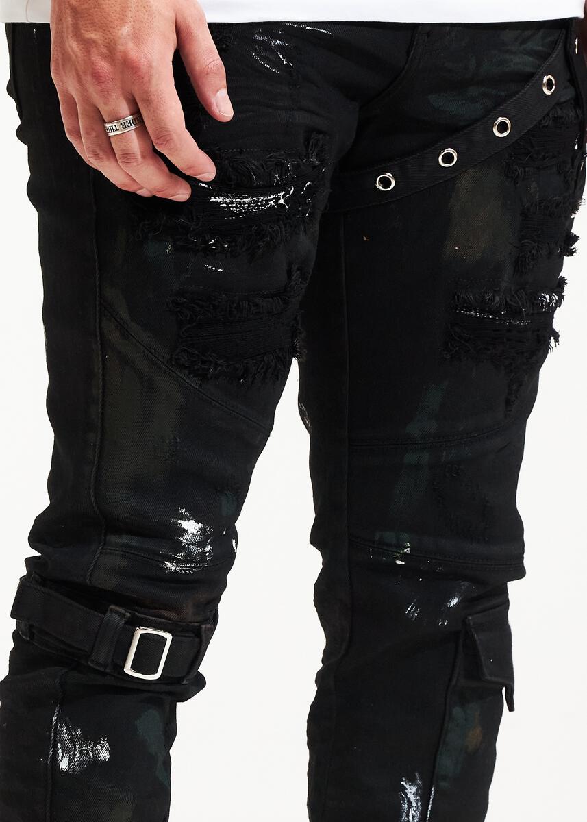 Embellish - Topi Denim - Black