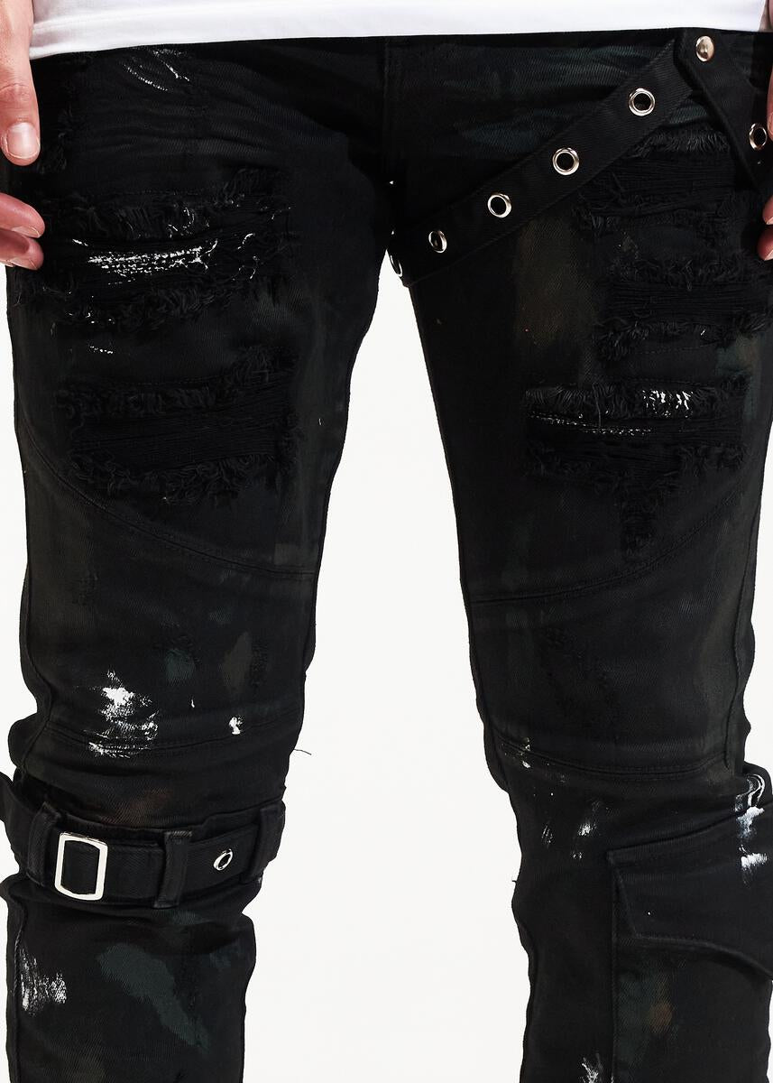 Embellish - Topi Denim - Black