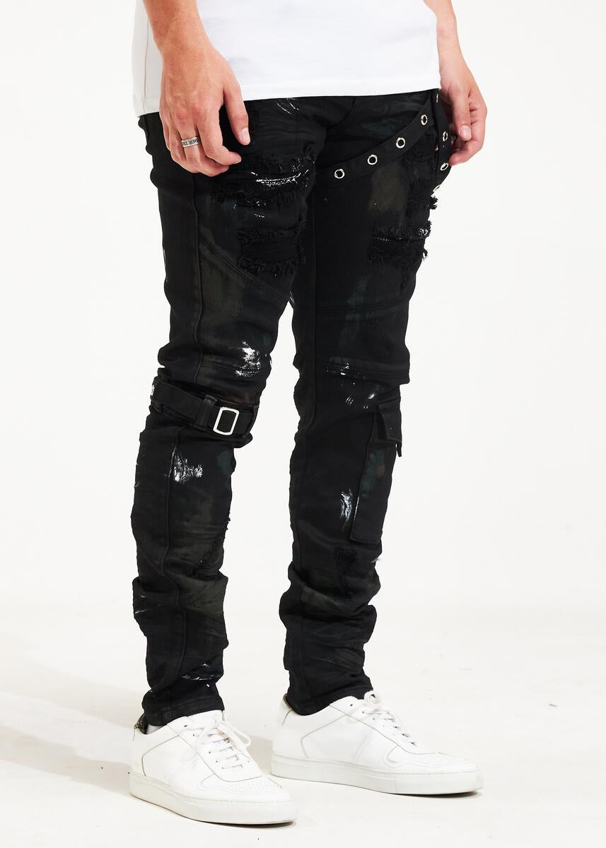 Embellish - Topi Denim - Black