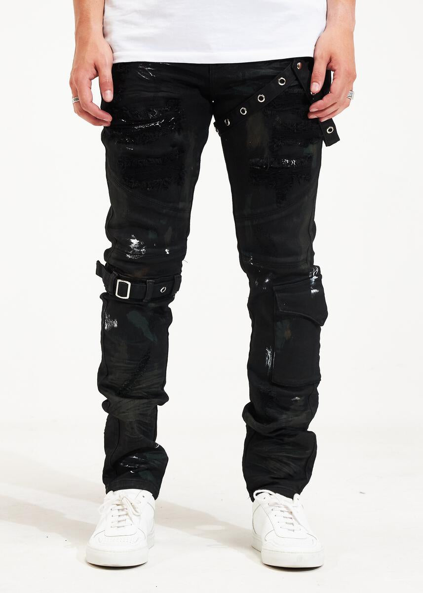 Embellish - Topi Denim - Black