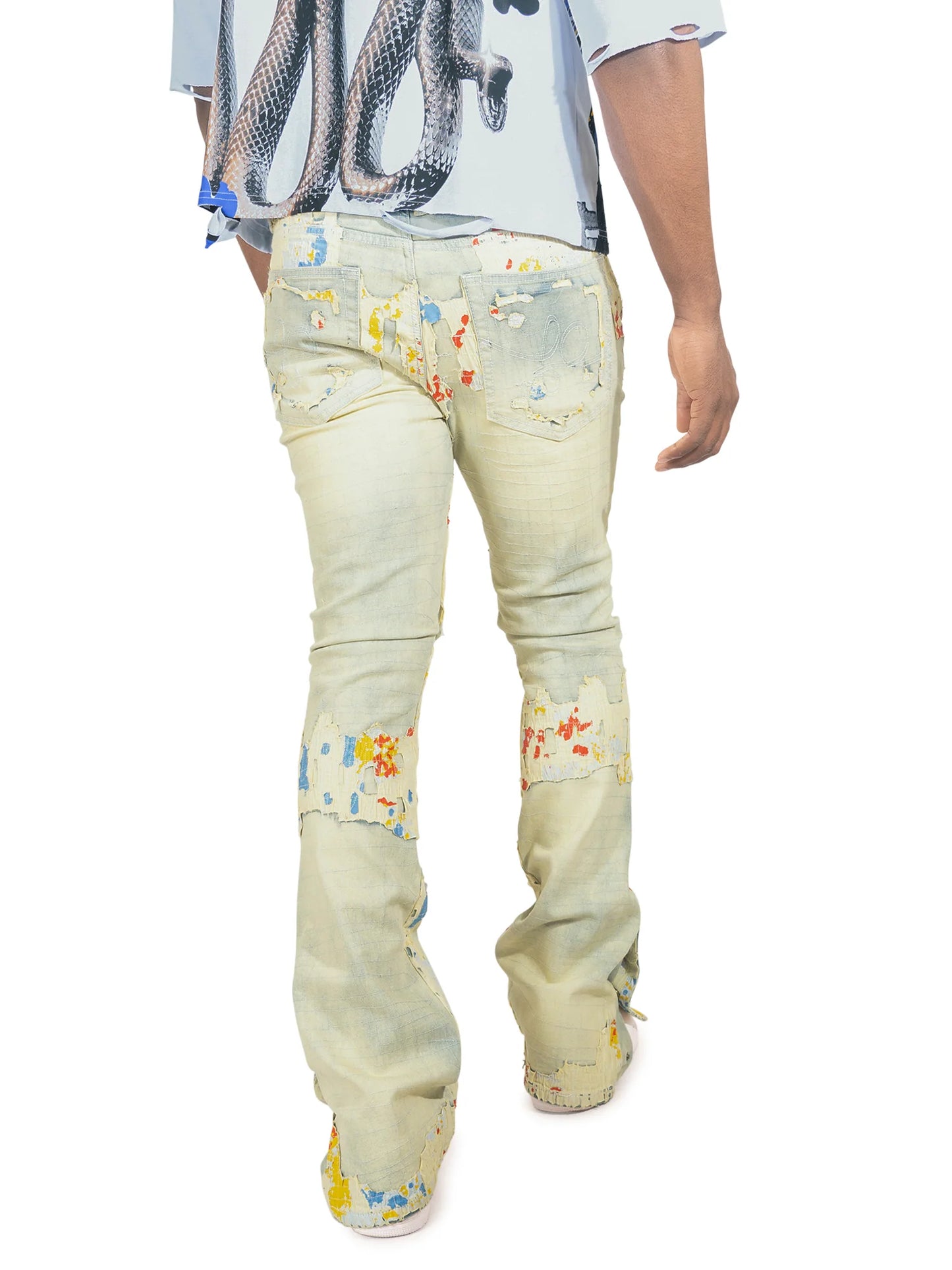 Frost - F1733 Amoto Stacked Jeans - Dirt