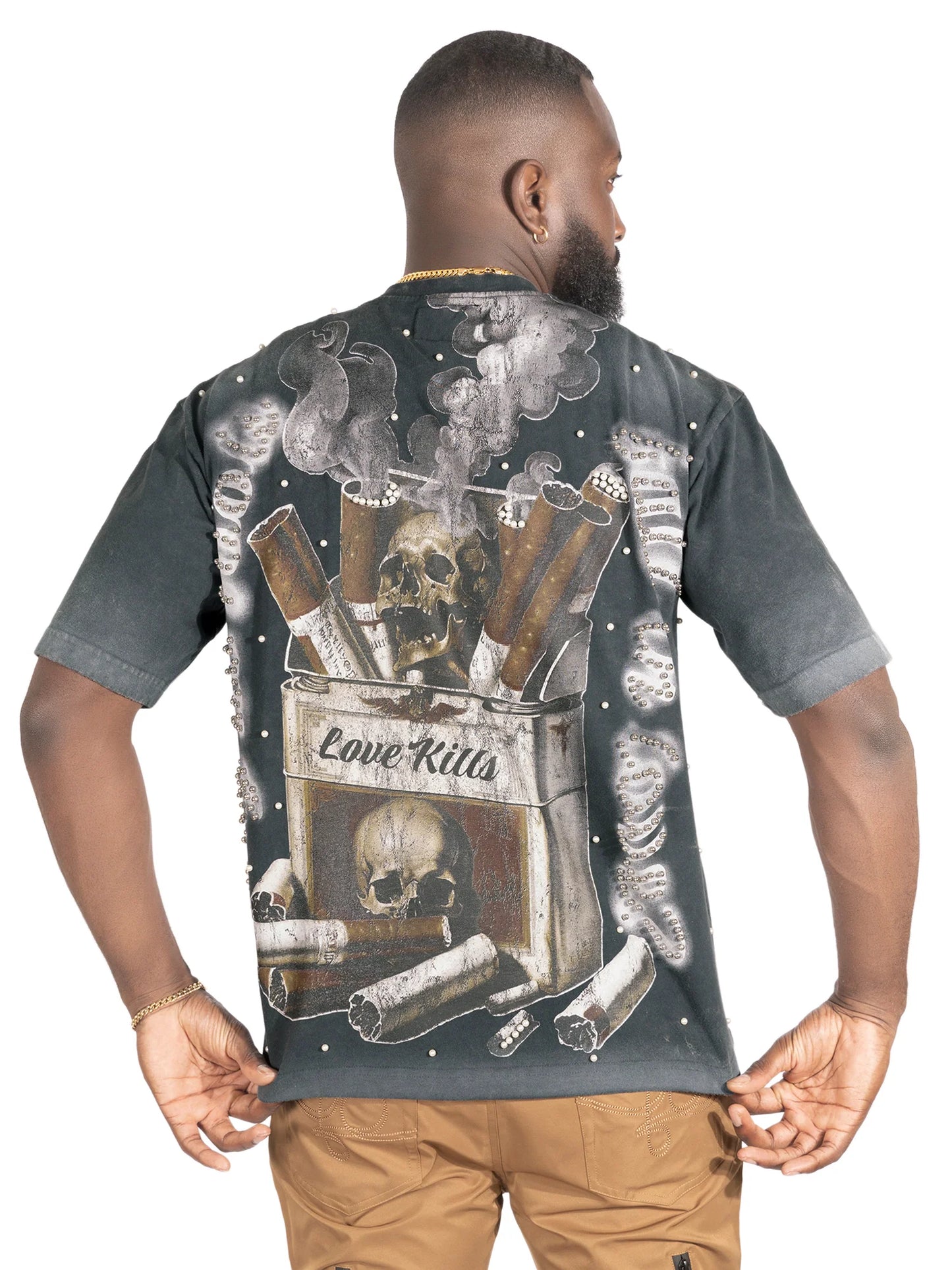 F189 Love Kills Tee 25' - Black